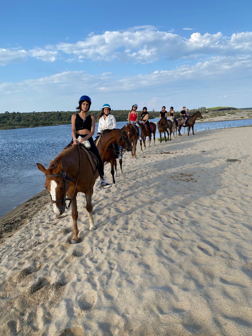 HORSEBACK RIDING IN THE GULF OF OROSEI